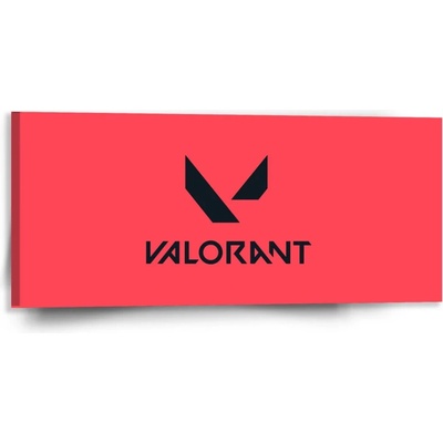Sablio Obraz VALORANT Red - 110x50 cm
