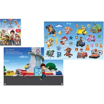 Jiri Models Samolepková knížka Tlapková patrola/Paw Patrol 21 5x27 5cm