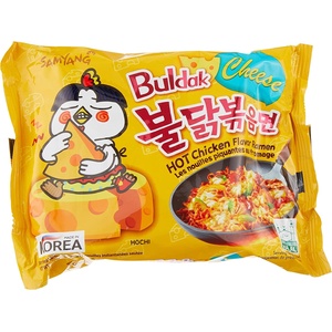 Samyang Инстантни юфки със сирене Samyang buldak с вкус на пиле 140гр