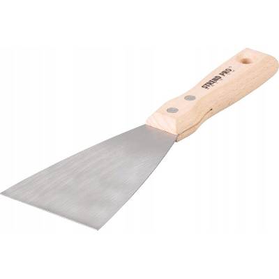 Stierka Strend Pro Premium S295, 80x1,2 mm, Inox/nehrdzavejúca oceľ, buková rúčka