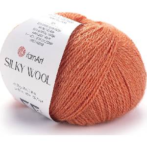 YARNART Silky Wool 338 Плетива прежда (Silky Wool 338)