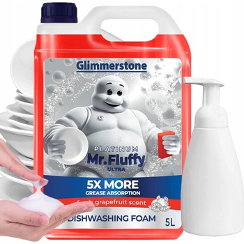 Glimmerstone Tekutý prostriedok na umývanie riadu Grapefruitový 5 l