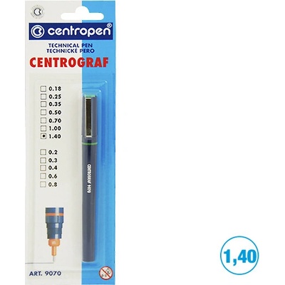 Centropen 9070 Centrograf 1,4 mm – Zboží Živě