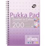Pukka Pad Спирална тетрадка, A5, с правила, 100 страници, PUKKA PAD "Irlen Jotta Lavender" IRLJOTA5(LAV) (IRLJOTA5(LAV))