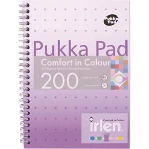 Pukka Pad Спирална тетрадка, A5, с правила, 100 страници, PUKKA PAD "Irlen Jotta Lavender" IRLJOTA5(LAV) (IRLJOTA5(LAV))