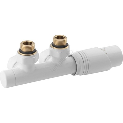 SAPHO - Термостатен к-кт за централен монтаж WICHER бял (SH0304)