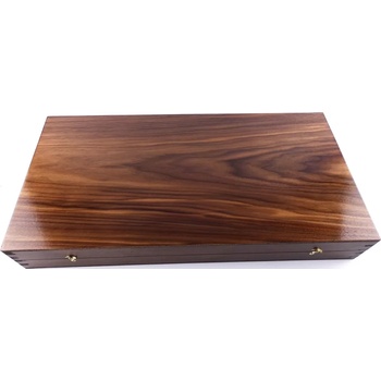 Image 1 of ФУРНИРОВАНА КУТИЯ ЗА ТАБЛА ОРЕХ/БУК 48/48