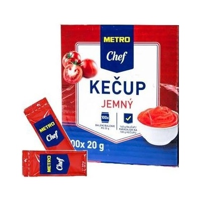 Metro Chef Kečup 100 x 20 g