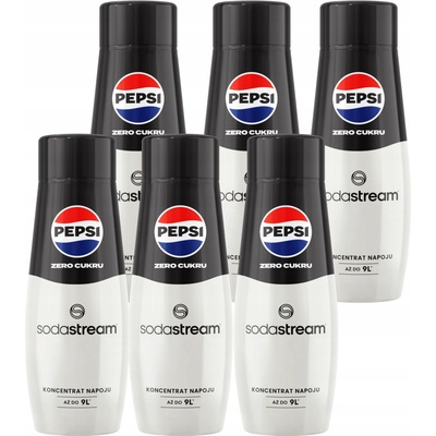 SodaStream Pepsi Max bez cukru 6 x 440 ml