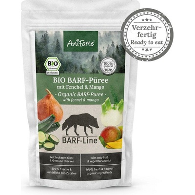 AniForte Bio Barf pyré fenykl a mango 150 g