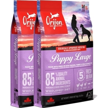 Orijen Dog Puppy Large 2 x 11,4 kg