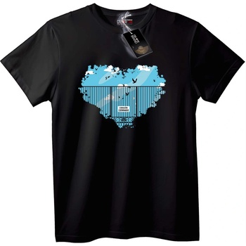 NOONEBRAND Тениска Сърдечен Кафез - 2XL, White