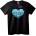 NOONEBRAND Тениска Сърдечен Кафез - 2XL, White