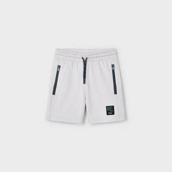 Mayoral Бермуди "athletics" в светло сив цвят за мини момче Майорал