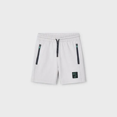 Mayoral Бермуди "athletics" в светло сив цвят за мини момче Майорал