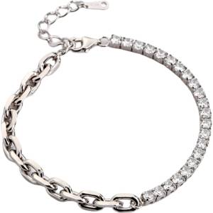 Silenti Jewelry Сребърна гривна "Непоколебимост
