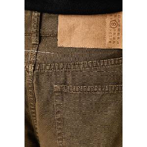 MM6 Maison Margiela широк панталон дамски от памук (S52LA0238.M35435)