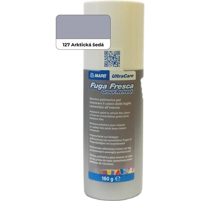 Farba na škáry Mapei Fuga Fresca Arktická šedá 160 g FUGAFRESCA127