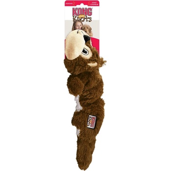 KONG Scrunch Knots Squirrel Small/Medium - Забавна кучешка играчка - плюшена катерица