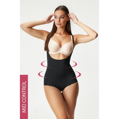 Astratex Stahovací body Laser cut Exclusive černá – Zboží Dáma