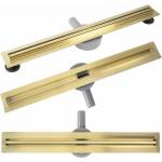 Rea Комплект душ канал с капак в цвят матово злато Rea Neox Slim Pro 60 см (5902557394487)