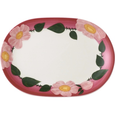 Villeroy&Boch Rose Sauvage Framboise servírovací talíř 26x18,4cm