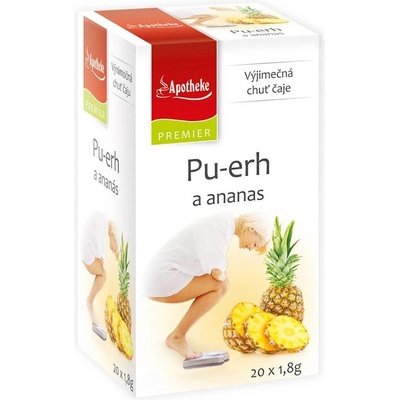 Apotheke Premier Pu-erh a ananas čaj 20 x 2 g