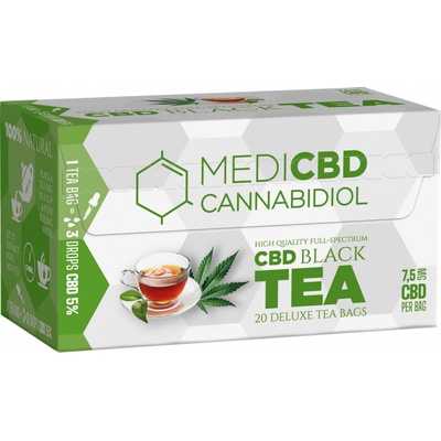 MediCBD Čierny čaj s CBD 30 g