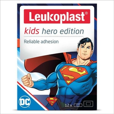 Leukoplast Kids HERO Superman náplast 2 vel.12 ks