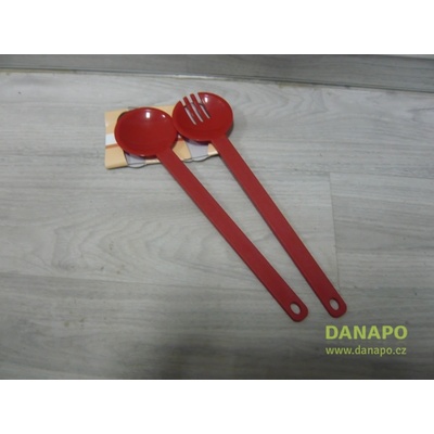 Danapo Plastová lžíce vidlička na salát