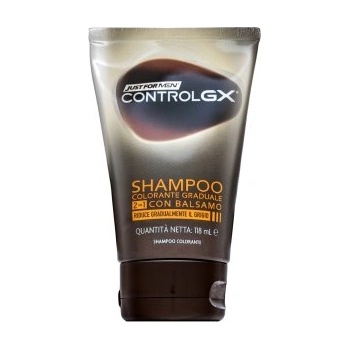 Just for Men Control GX 2in1 Shampoo шампоан и балсам За бяла коса 118 ml