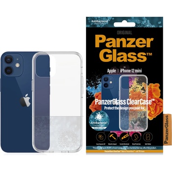 Panzer Гръб PanzerGlass за IPhone 12 mini 5.4" AntiBacterial - Прозрачен