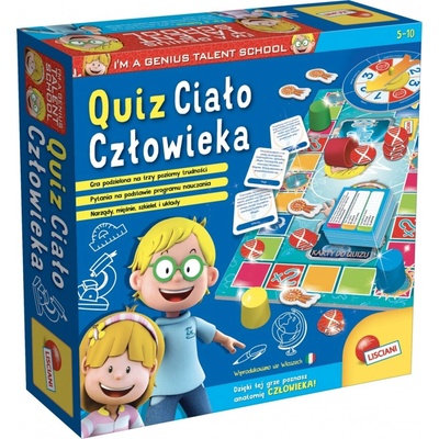 Desková hra Lisciani Kvíz Lidské tělo Lisciani