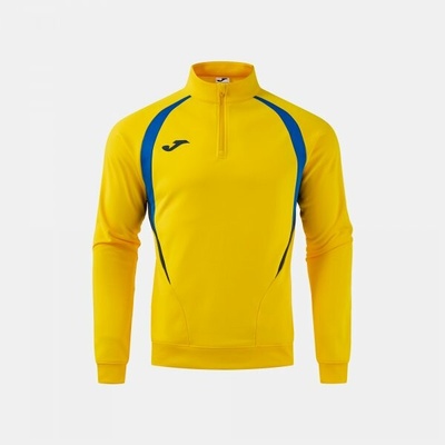 Joma T-Championship sweatshirt žltá azúrová