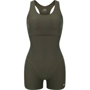 Slazenger Дамски бански костюм Slazenger LYCRA® XTRA LIFE Boyleg Swimsuit Ladies - Khaki