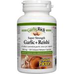 Natural Factors GarlicRich® Super Strength | Garlic Plus Reishi [120 капсули]