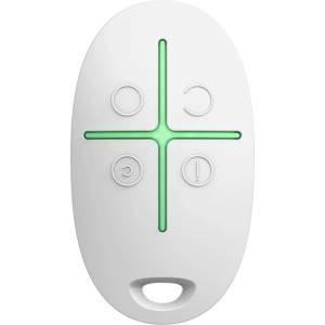 Ajax Systems 38166.04. WH1 Пилот SpaceControl - бял (38166.04.WH1)