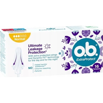 OB tampóny Ultimate Leakage Protection Super + Comfort Super + 16 ks