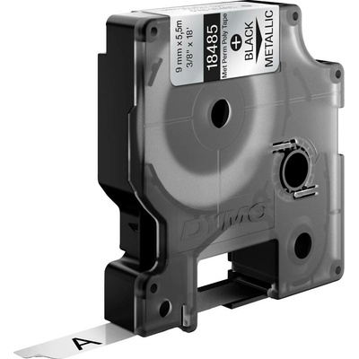 etikety DYMO IND RHINO S0718170 polyester Farba pásky: metalická Farba písma:čierna 9 mm 5.5 m
