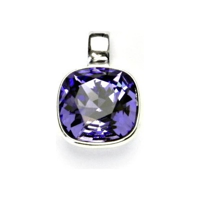 Čištín Stříbrný přívěsek se Swarovski krystal tanzanit P 1375