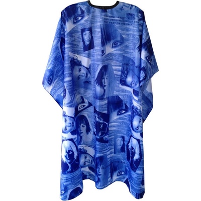 Salon Komplet Pláštěnka na stříhání HLAVA modrá