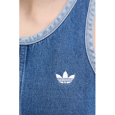Adidas Дънкова рокля adidas Originals DENIM 3S DRESS (JD2580)