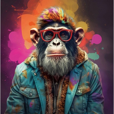 imageLAND СТЪКЛЕНА КАРТИНА punk power (754093)