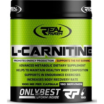 REAL PHARM L-Carnitine 1000 mg, 150 Capsules