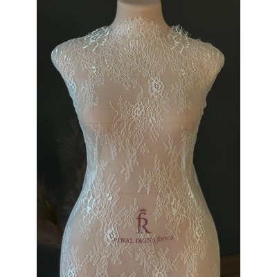 Francúzska čipka (LDR-3814) Off-white (Mléčno biela) (#1)