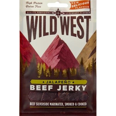WILD WEST Beef Jerky Jalapeno 70 g