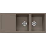 Plados Plados КУХ. МИВКА infinity 116-20 1160x500 КАФЯВА (nf11620/72) Мивка за вграждане