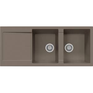 Plados Plados КУХ. МИВКА infinity 116-20 1160x500 КАФЯВА (nf11620/72) Мивка за вграждане