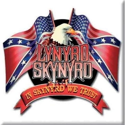 Lynyrd Skynyrd Eagle & Flags Магнит (LSMAG03)