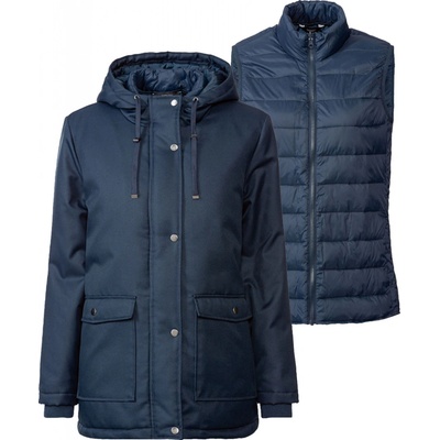esmara® parka do každého počasia 3 v 1 tm.modrá
